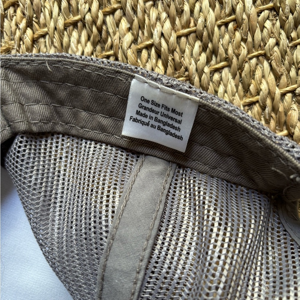 Bass Pro Shops Mesh Adjustable Trucker Hat - Khaki - Picture 7 of 10